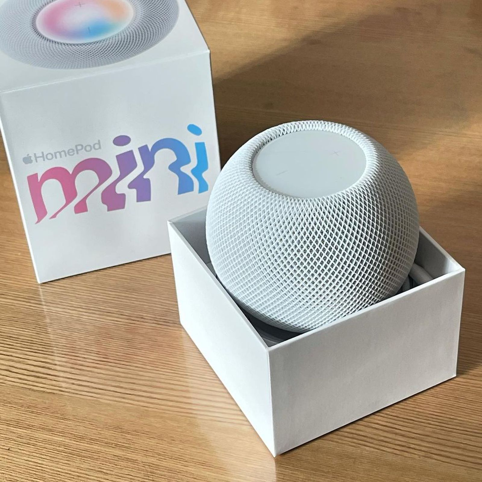 帯電防止処理加工 Apple HomePod mini ホワイト 白 - スピーカー